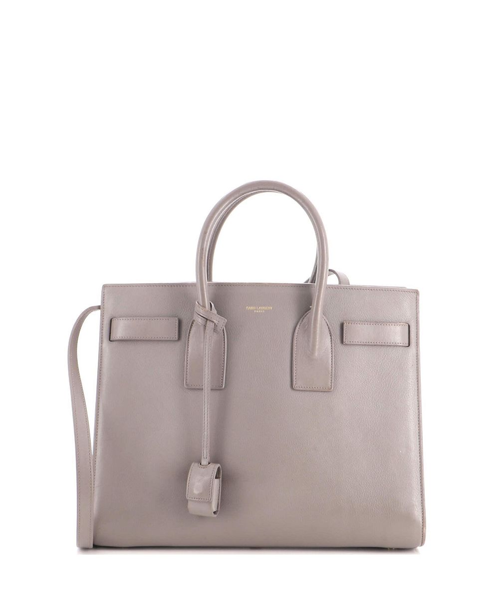 Б/у маленькая сумка Sac de Jour из кожи Saint Laurent