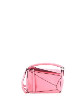 Pre-Owned Loewe Mini Puzzle Bag Leather