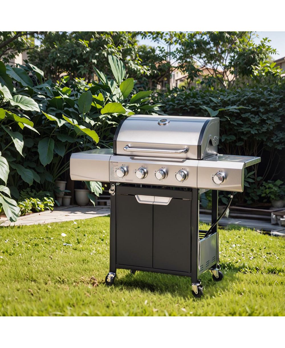 Streamdale Furniture электрический гриль BBQ с системой импульсного розжига и множеством режимов мощности