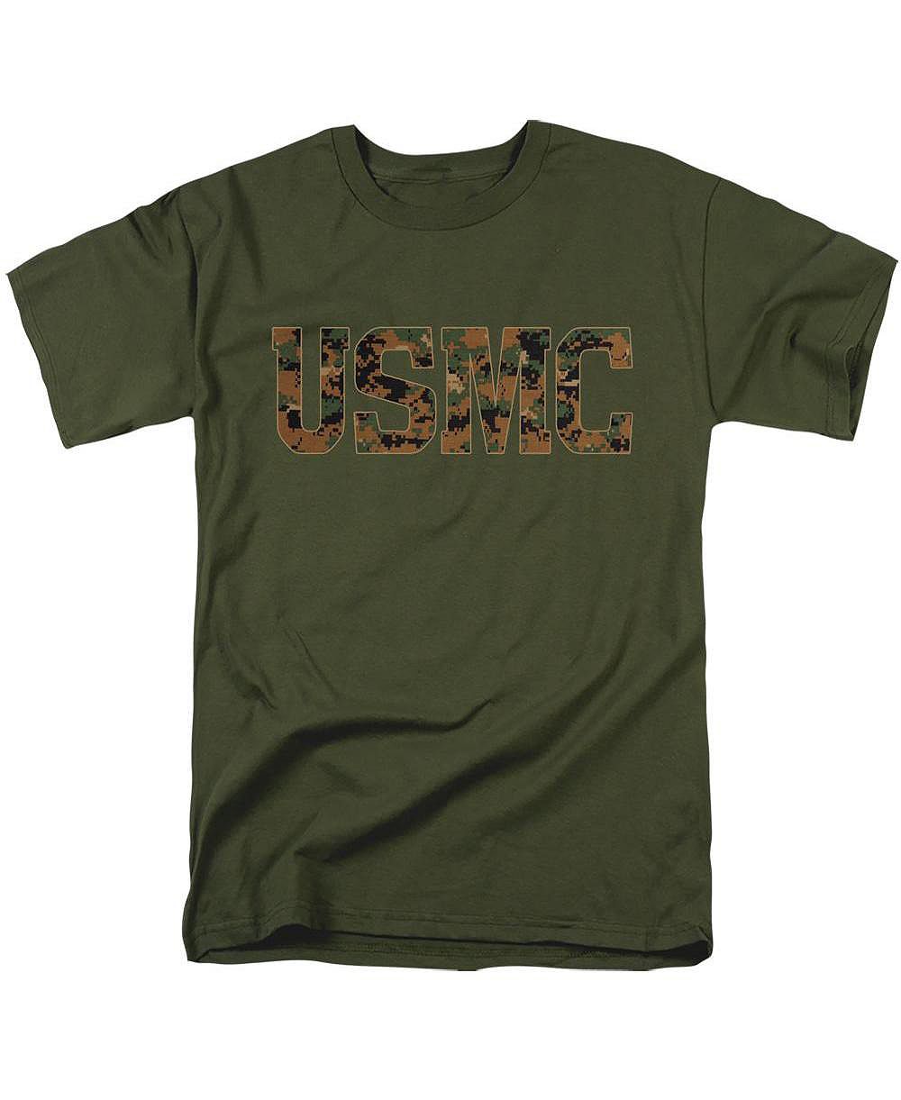 US Marines Men's Graphic Camo Classic-Fit T-Shirt
