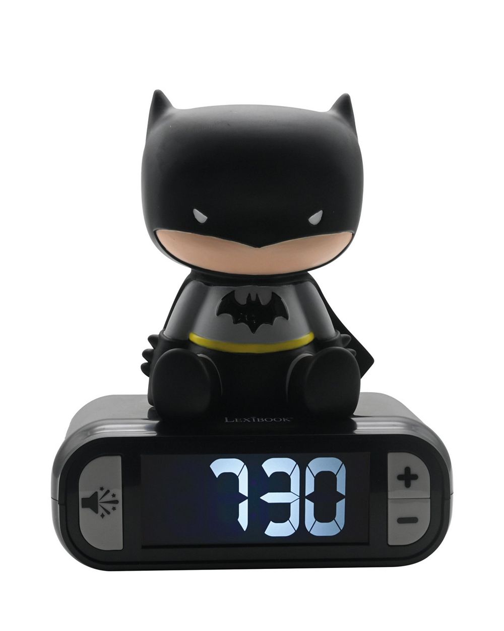 Цифровой будильник Warner Batman RL800BAT с ночником и звуковыми эффектами