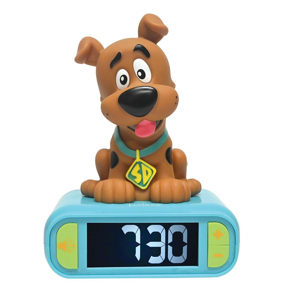 Warner Scooby Doo RL800SD 7.17" Digital Night-Light Sound-Effects Alarm Clock