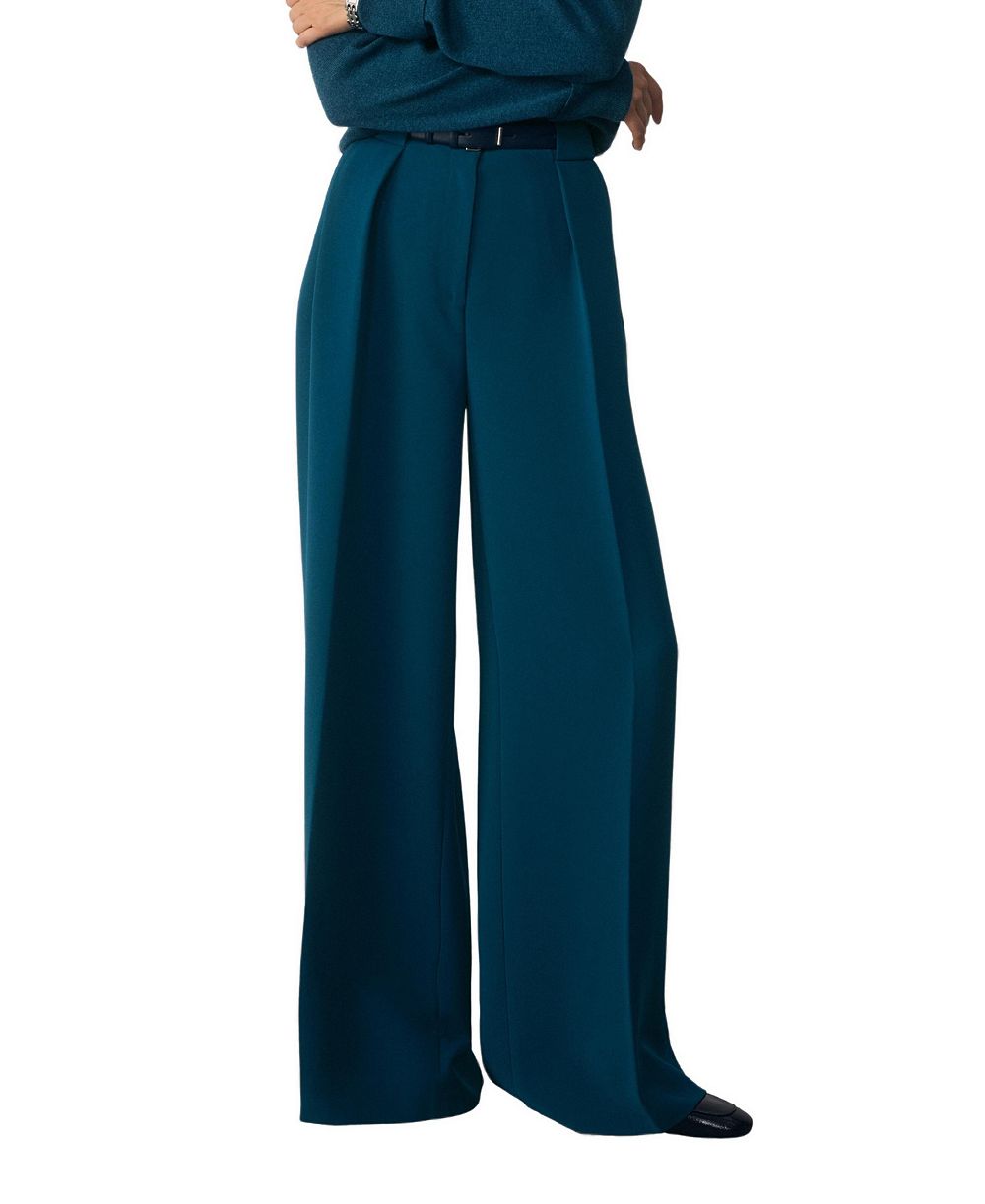 The Fold Women's High Rise Palazzo Trousers