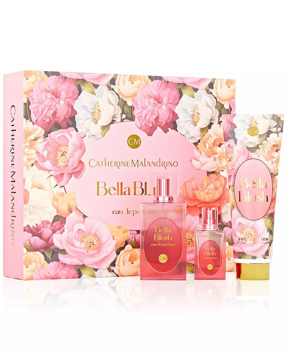 Подарочный набор парфюма Catherine Malandrino Bella Blush Eau de Parfum, 3 предмета