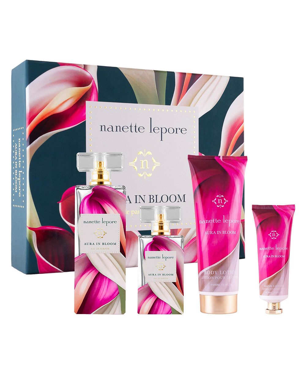 Nanette Lepore подарочный набор духов Aura in Bloom, 4 шт.