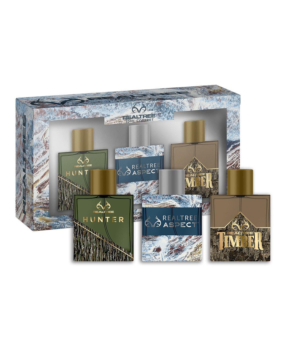 Набор пробников мужского парфюма Realtree Men's 3 Piece Tundra Eau de Parfum