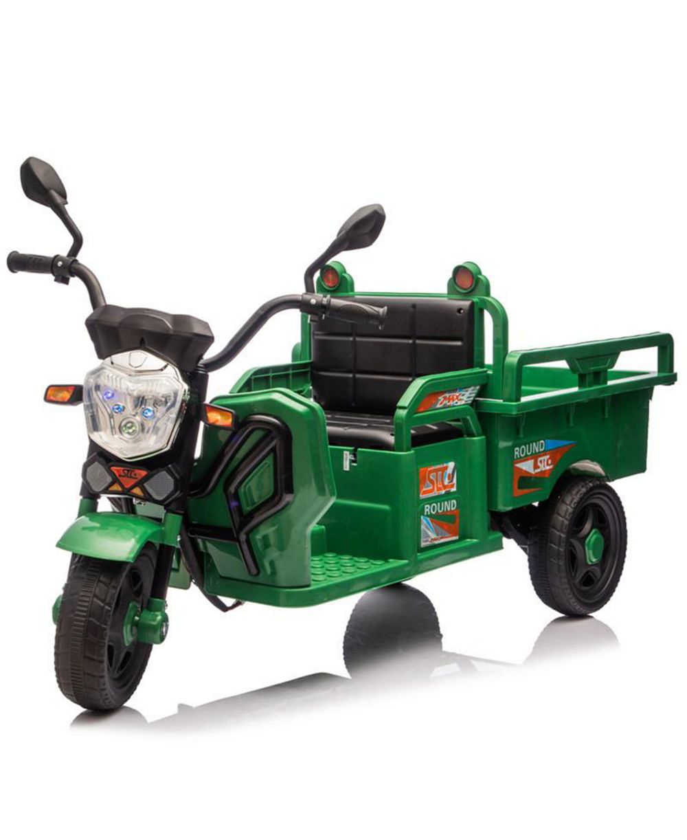 YOBTOP Kids Ride-On Electric Cargo Truck with LED Lights, 110 lbs. Capacity, Ages 3–6
