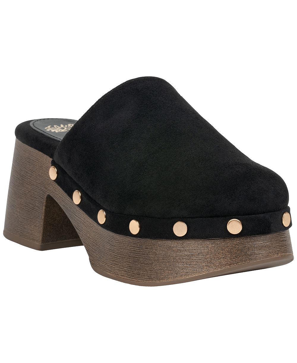 Женские мюли-галоши GC Shoes Innis из искусственной замши на шипах и массивной платформе