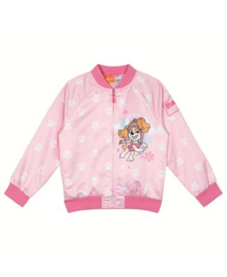 Paw Patrol Toddler Girls 2T -5T Bomber Jacket