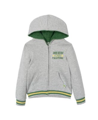 John Deere Toddler Boys' 2T-5T Full-Zip Fleece Hoodie