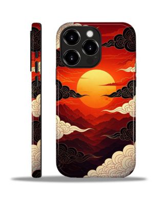 Crimson horizon for iphone 15 pro
