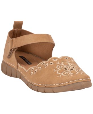Женские плоские туфли GC Shoes Gabris с цветочной вышивкой в стиле Мэри Джейн