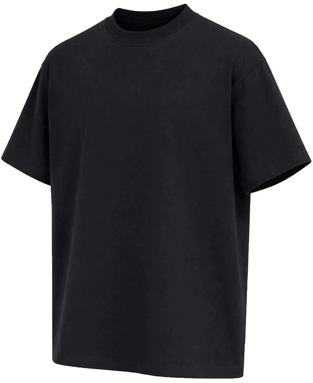 Blu Rock Men's Heavyweight Crew Neck Short-Sleeve T-Shirt