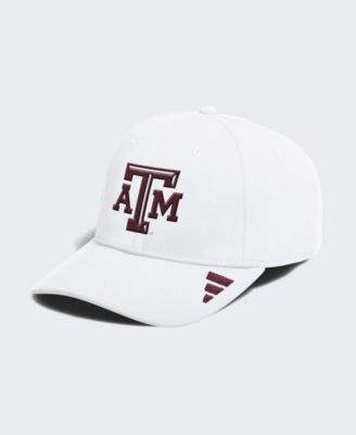 adidas Men's White Texas A&M Aggies 2026 Sideline Flex Hat