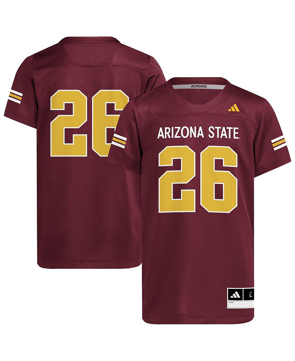 Футбольная майка Big Boys and Girls adidas #26 Maroon Arizona State Sun Devils Roses & Devils Strategy