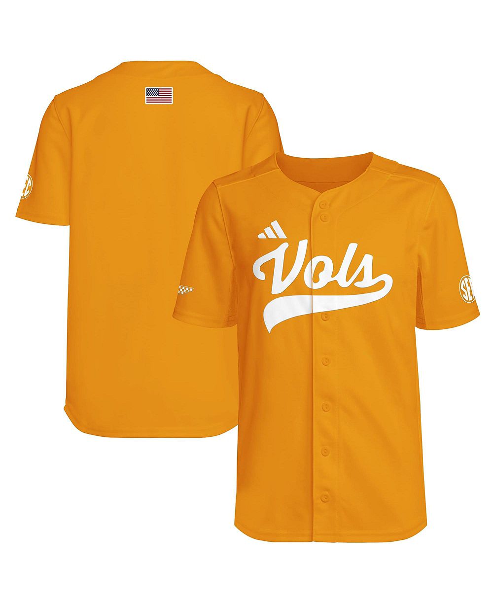 Джерси для бейсбола adidas Tennessee Orange Tennessee Volunteers для мальчиков и девочек