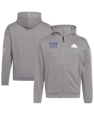 adidas Men's Gray Penn State Nittany Lions Z.N.E Full-Zip Hoodie