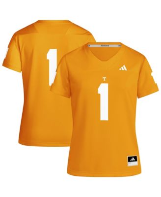 adidas Women's 1 Tennessee Orange Tennessee Volunteers Replica Football Jersey