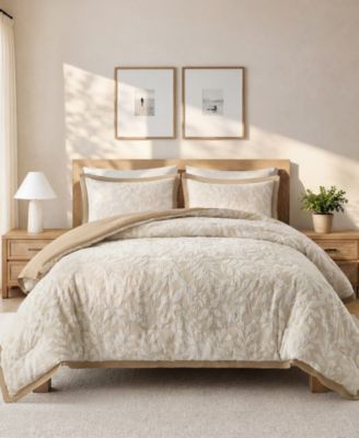 Harbor House Solace Leaf 3-Piece Comforter Set, King/California King