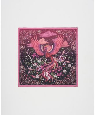 Fable England Women's Eve Narrative Medium Square Scarf