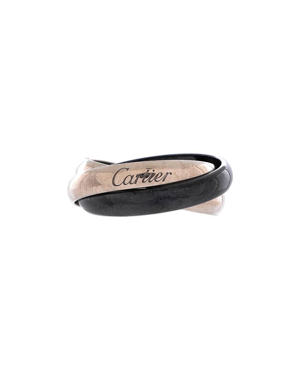 Pre-Owned Cartier кольцо Trinity из 3 колец в белом золоте 18К