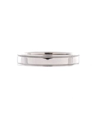 Pre-Owned Tiffany & Co Essential Band Double Milgrain Ring