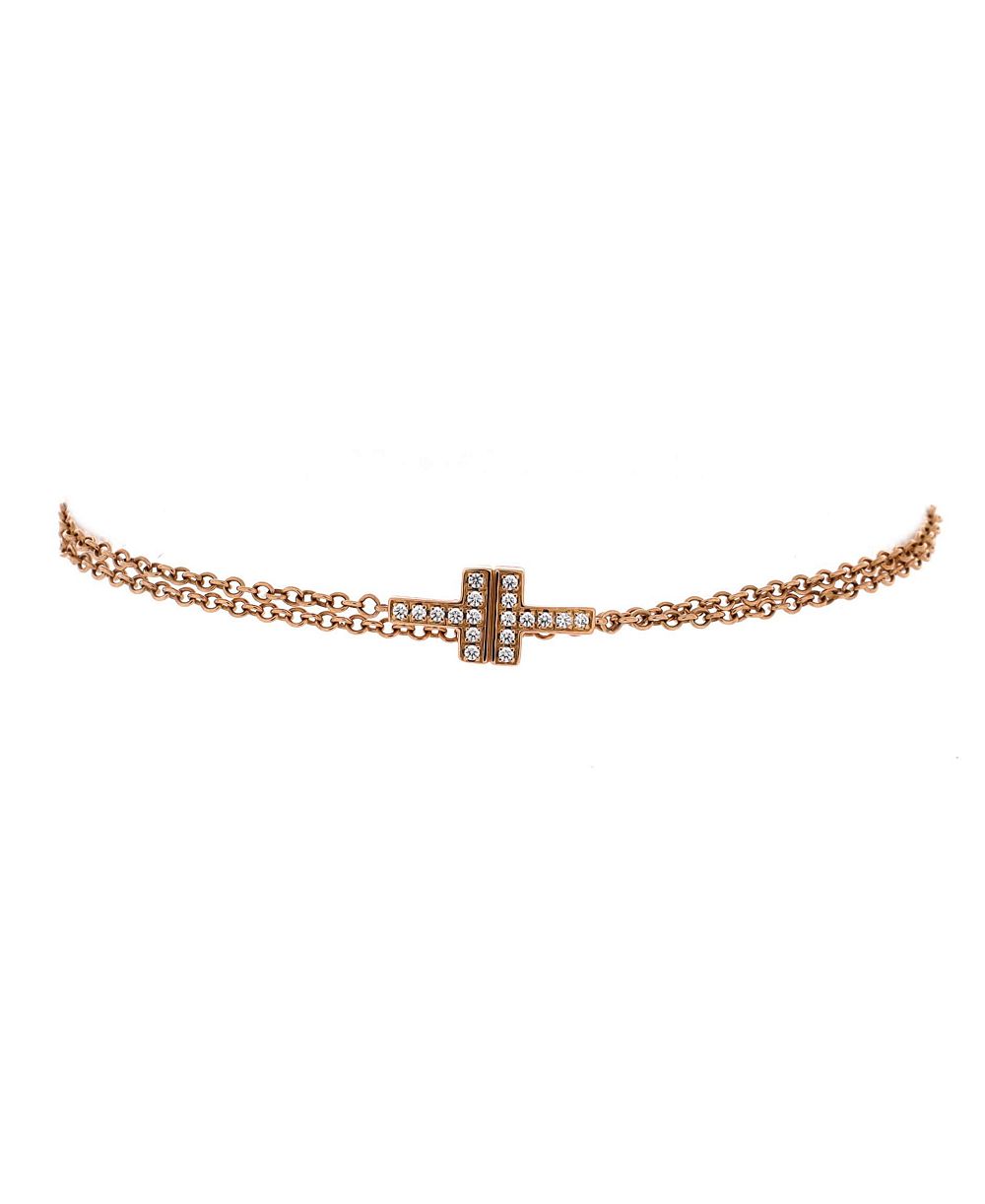 Б/у браслет Tiffany & Co T Double Chain