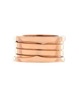 Pre-Owned Bvlgari B.zero1 Ring in 18K Rose Gold