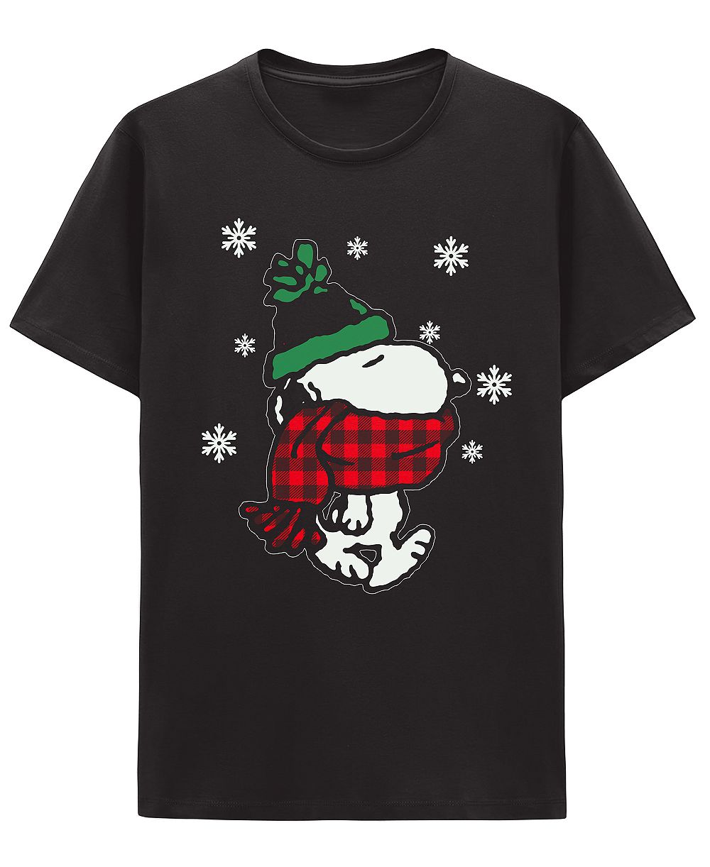 Мужская футболка Hybrid Apparel Snoopy Let It Snow Graphic T-Shirt