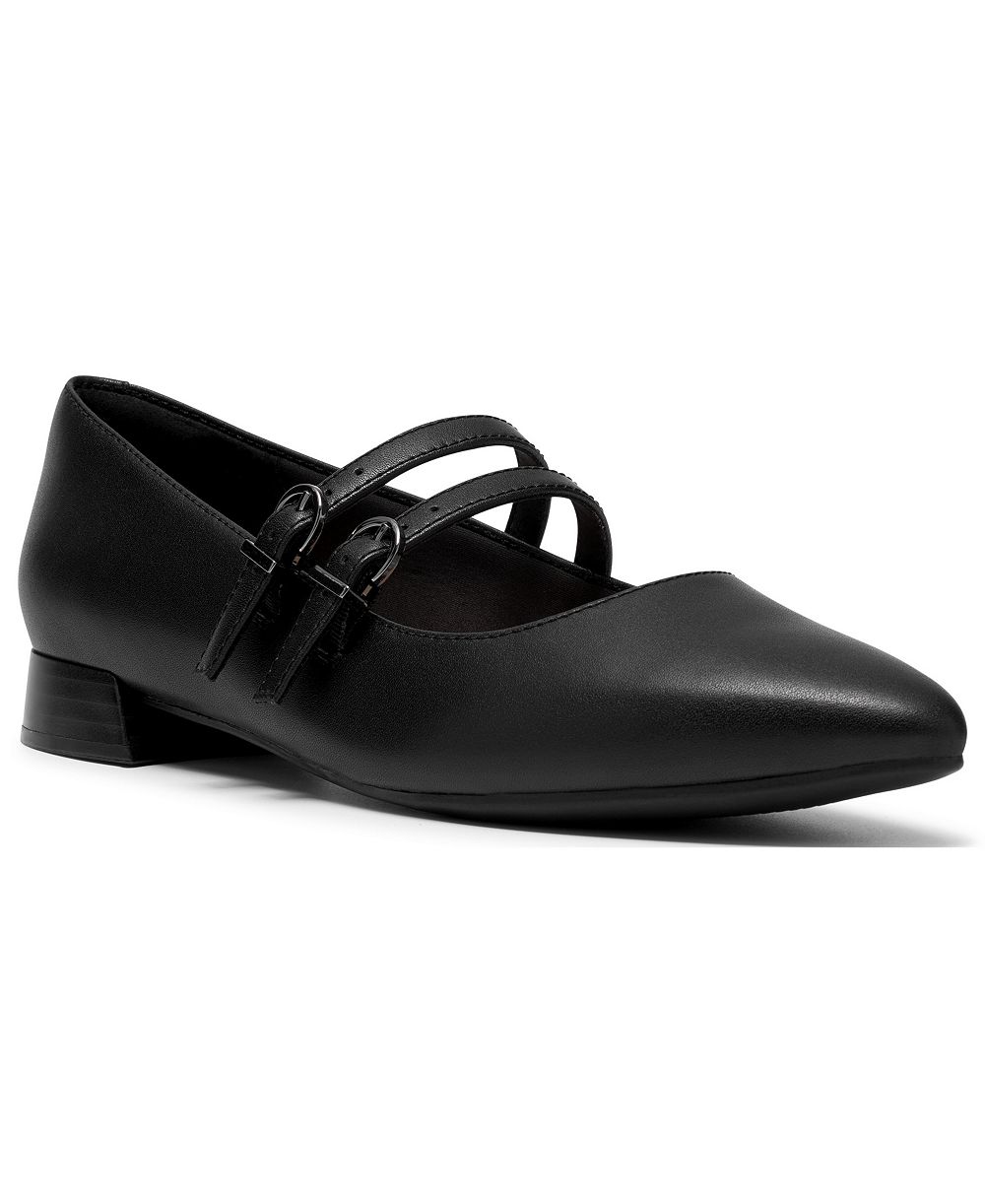Clarks Women's Natalyn Jane Pointed-Toe Mary Jane Flats