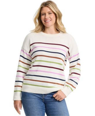 Lands' End женский свитер с круглым вырезом Drifter
