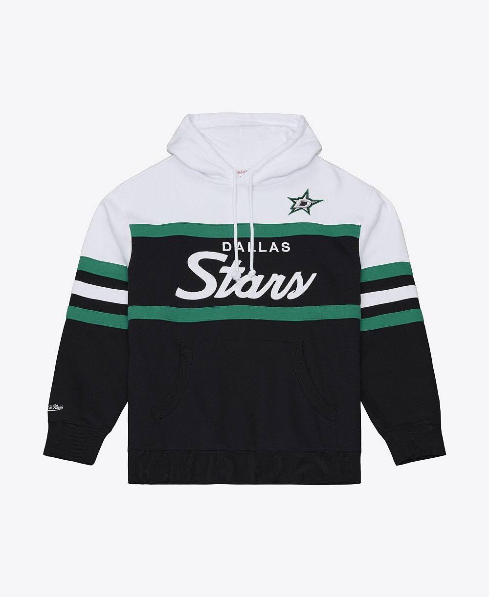 Мужское черное худи Mitchell & Ness Dallas Stars Head Coach