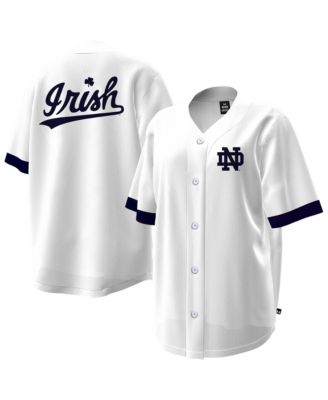Under Armour Women's White Notre Dame Fighting Irish Baseball Jersey
