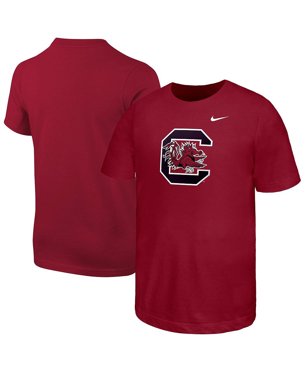 Nike Big Boys and Girls Garnet South Carolina Gamecocks Logo T-Shirt
