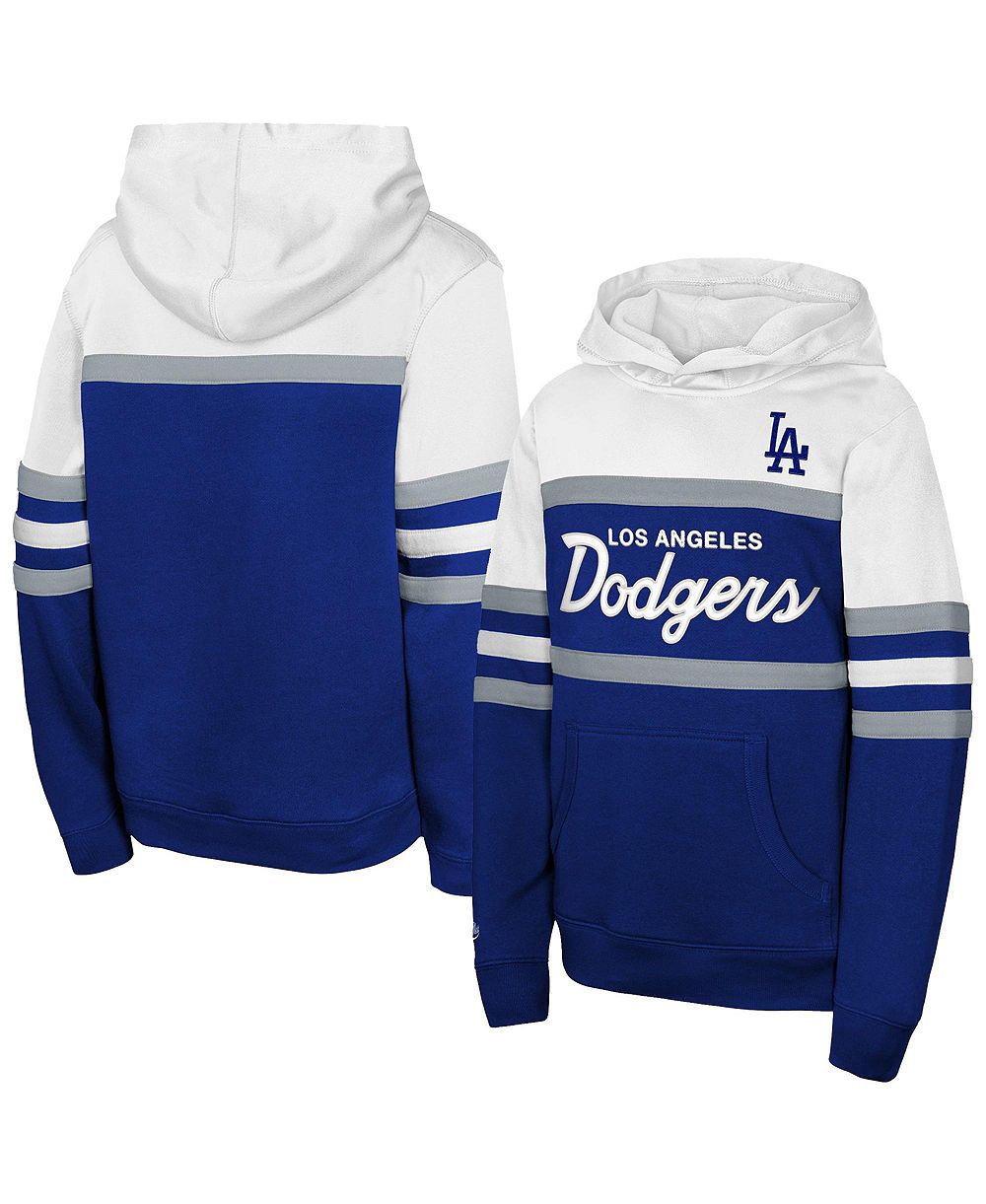 Mitchell & Ness детский свитшот с капюшоном и карманом-кенгуру с вышивкой тренера