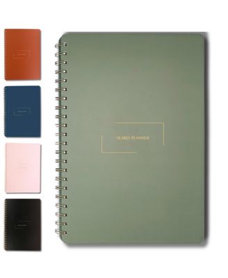 Evergreen yearly planner - portrait