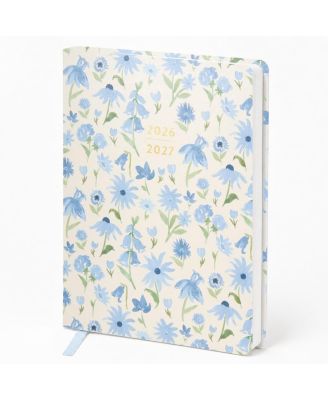Blue floral 8x10