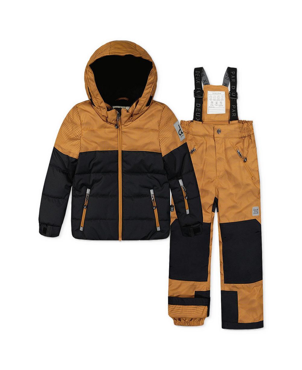 Deux par Deux Little Boys 6-14 Two Piece Play Snowsuit