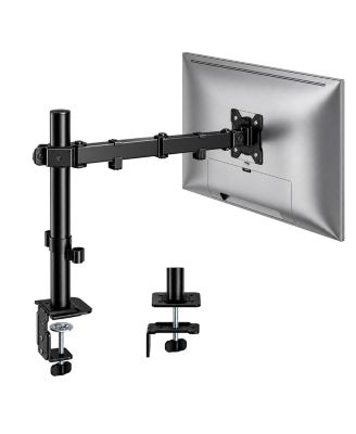 Lofree Dual Monitor Adjustable Full-Motion Arms Desk Mount, Compatible with Most 17" to 32" Monitors