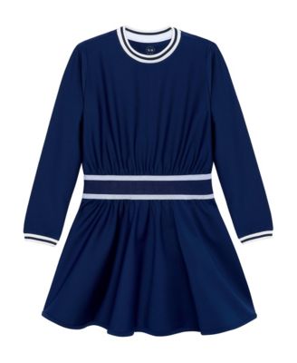 Courtside Kids Детское платье с длинным рукавом для девочек 2-16 лет Club Long Sleeve