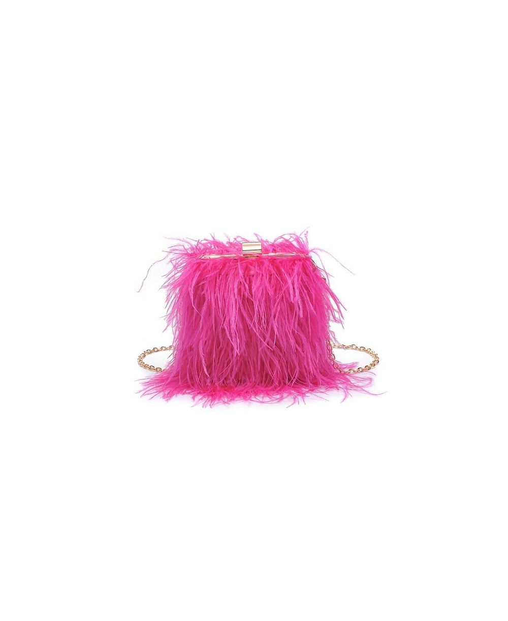 Moda Luxe Feathered Flair вечерняя сумка
