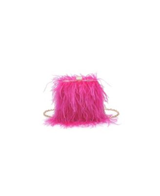 Moda Luxe Feathered Flair вечерняя сумка