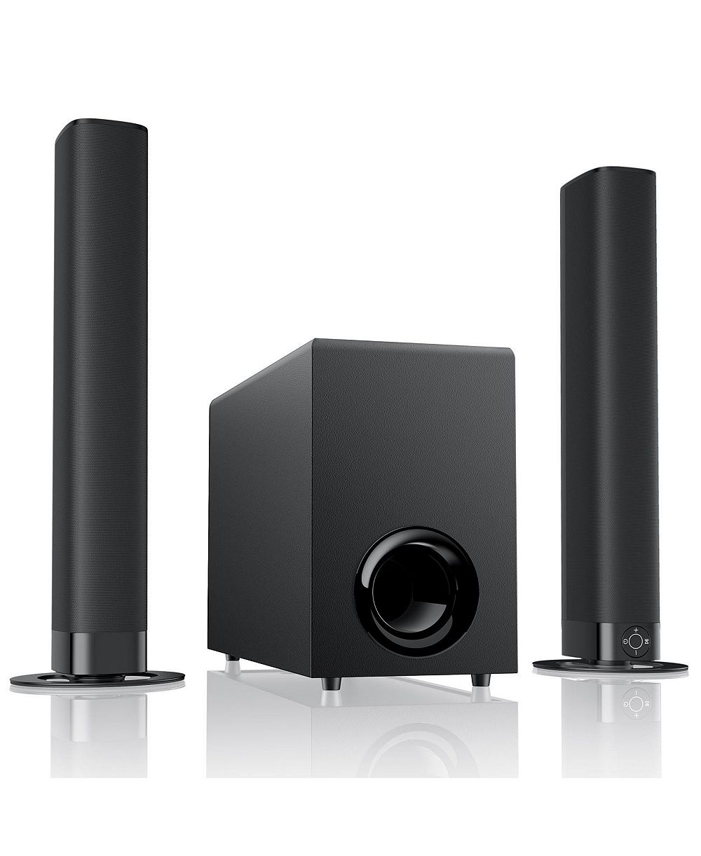COWIN саундбар 120 Вт с сабвуфером, Bluetooth 5.0 для умного ТВ, съемный саундбар 2 в 1