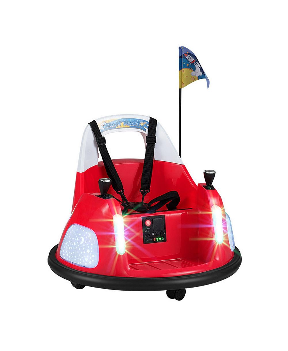 Детская электромобиль HONGGE 12V с вращением на 360 градусов и пультом управления, для детей от 18 месяцев