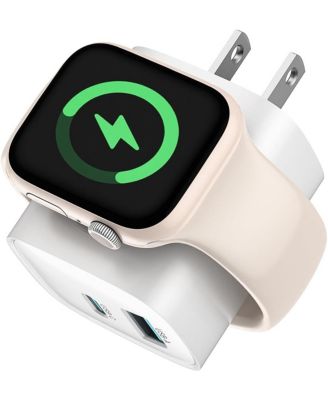 TESSAN беспроводное зарядное устройство 3-в-1, 20 Вт, USB-C, совместимое с Apple Watch