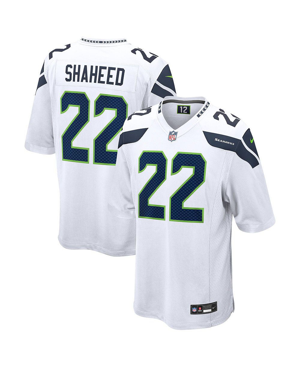 Nike Men's Rashid Shaheed White Seattle Seahawks Game Jersey
