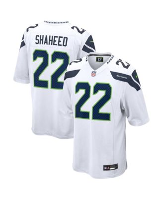 Nike Men's Rashid Shaheed White Seattle Seahawks Game Jersey
