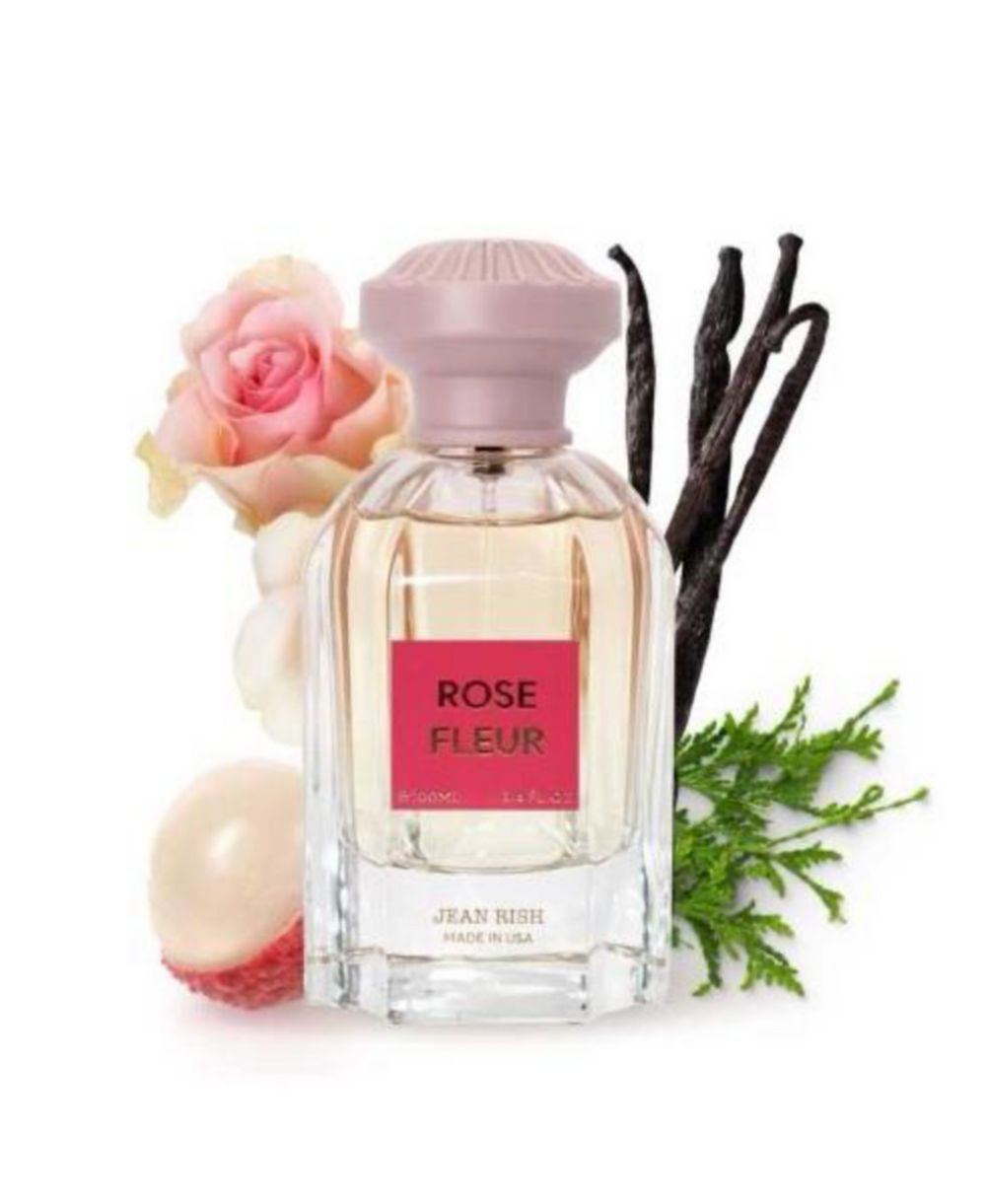 Jean Rish Rose Fleur Eau De Parfum 3.4 fl oz