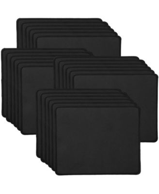 Lofree Stitched-Edge Non-Slip Rubber Base Mouse Pads for All Mouse Types, 20-Pack