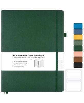 Green a4 college ruled